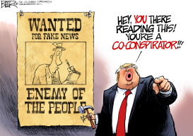 ENEMY OF THE PEOPLE by Nate Beeler