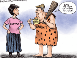 LOCAL NC MARK HARRIS WOOS WOMEN VOTERS by Kevin Siers