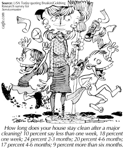 TRUE - HOUSE CLEANING by Daryl Cagle