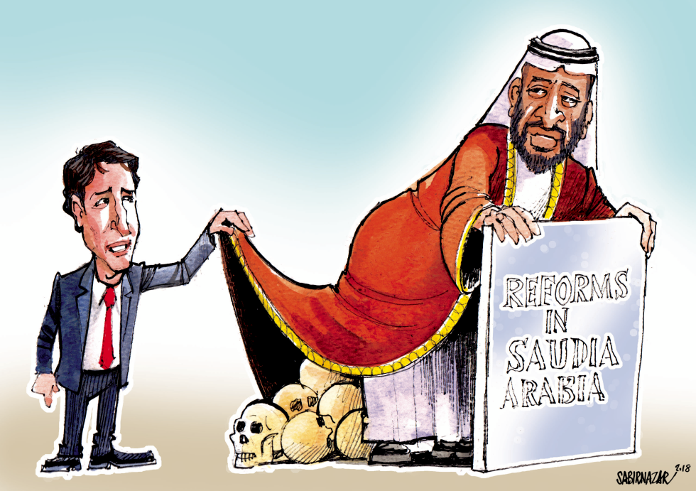  SAUDI ARABIA AND CANADA by Sabir Nazar