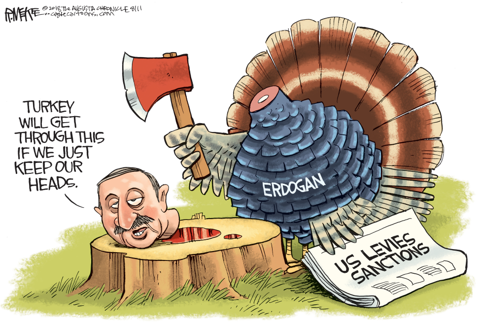  ERDOGAN TURKEY by Rick McKee