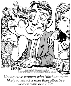 TRUE - UNATTRACTIVE WOMEN WHO FLIRT by Daryl Cagle