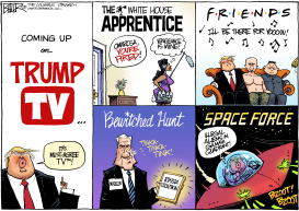 TRUMP TV by Nate Beeler