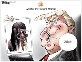 OMOROSA PRESIDENTIAL MOMENT by Bill Day