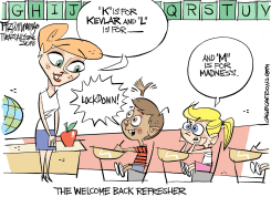 BACK TO SCHOOL by David Fitzsimmons