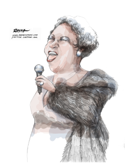 ARETHA FRANKLIN by Rayma Suprani