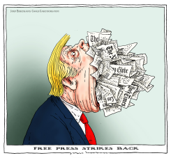 FREE PRESS STRIKES BACK by Joep Bertrams