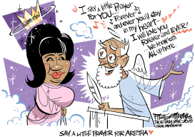 ARETHA by David Fitzsimmons