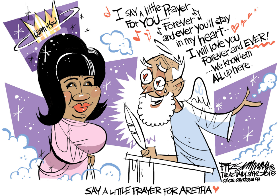  ARETHA by David Fitzsimmons