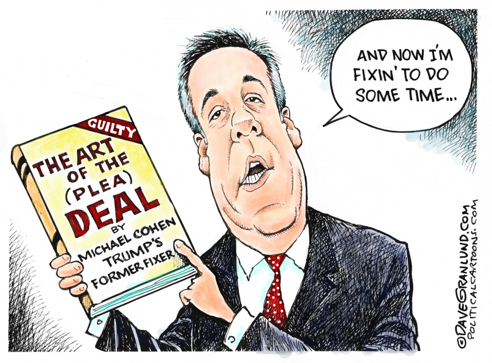  COHEN PLEADS GUILTY by Dave Granlund