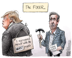 COHEN GUILTY by Adam Zyglis