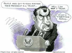 WORSE THAN NIXON  by Taylor Jones