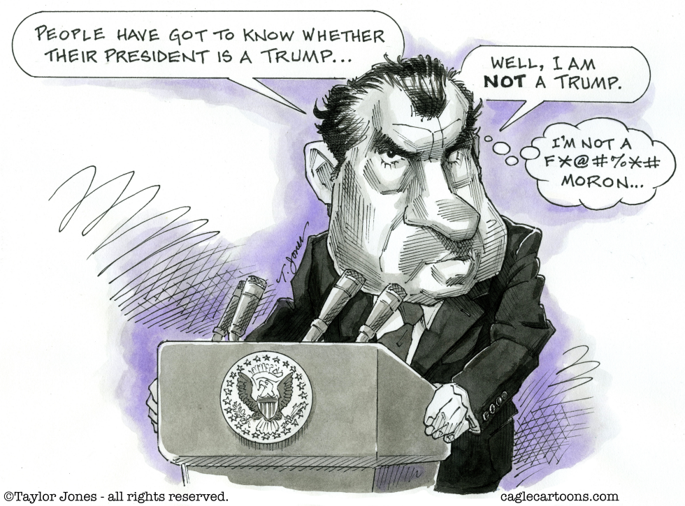  WORSE THAN NIXON  by Taylor Jones