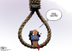 TRUMP NOOSE by Nate Beeler