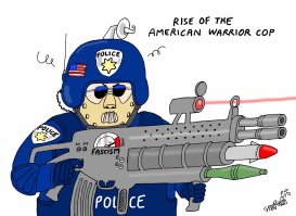 RISE OF THE AMERICAN WARRIOR COP by Stephane Peray