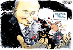 WHEN PUTIN DREAMS by Jeff Koterba