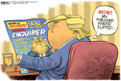 TRUMP ENQUIRER by Rick McKee