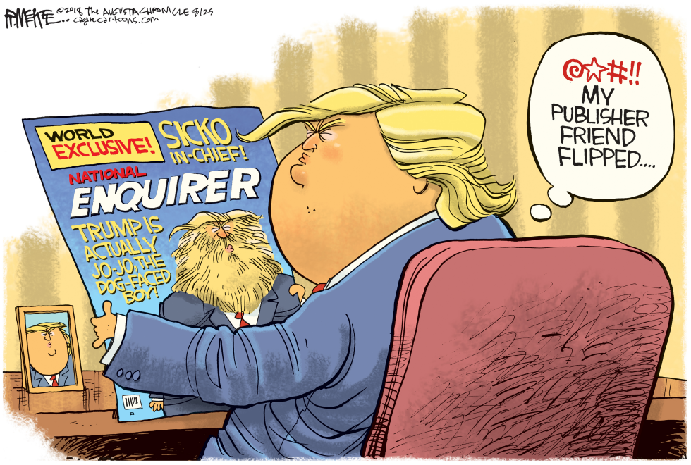  TRUMP ENQUIRER by Rick McKee