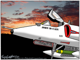 MCCAIN MEMORIAL by Bob Englehart