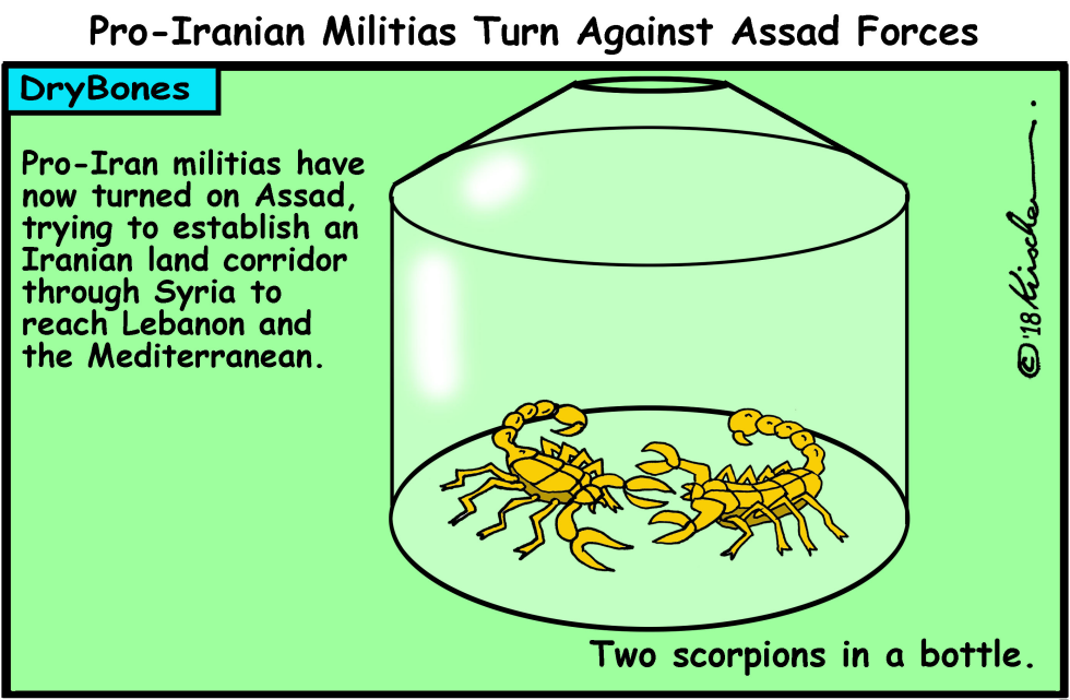  IRANIAN MILITIAS ATTACK ASSAD by Yaakov Kirschen