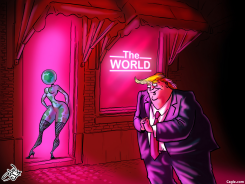 TRUMPTHE WORLD by Osama Hajjaj