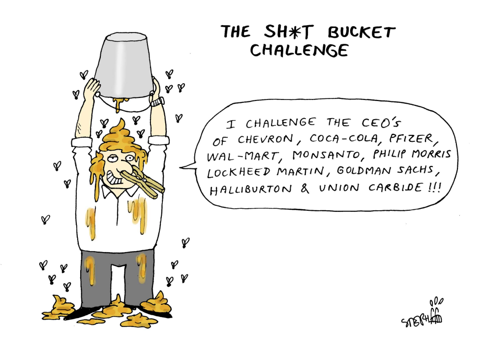  THE SHIT BUCKET CHALLENGE by Stephane Peray