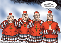 CATHOLIC CHURCH SCANDAL by Kevin Siers