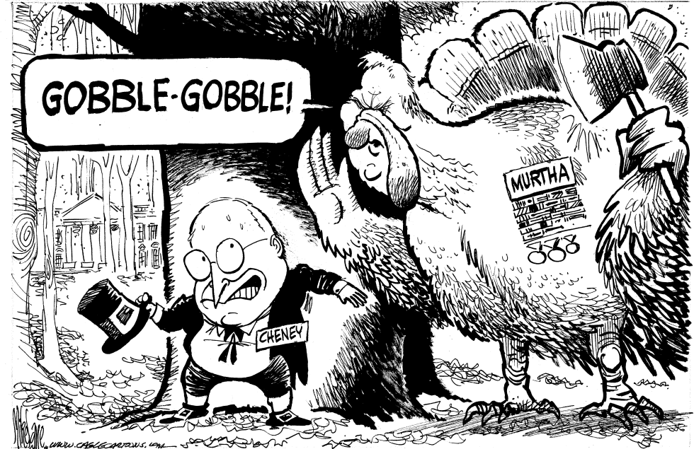  MURTHA THE GOBBLER by Mike Lane