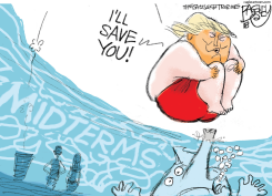 SAVIOUR TRUMP by Pat Bagley