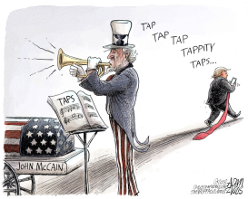 TAPS TRUMP AND MCCAIN by Adam Zyglis