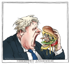 CHEQUERS SANDWICH by Joep Bertrams