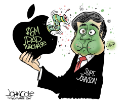 LOCAL NC JOHNSON AND IPAD ETHICS by John Cole