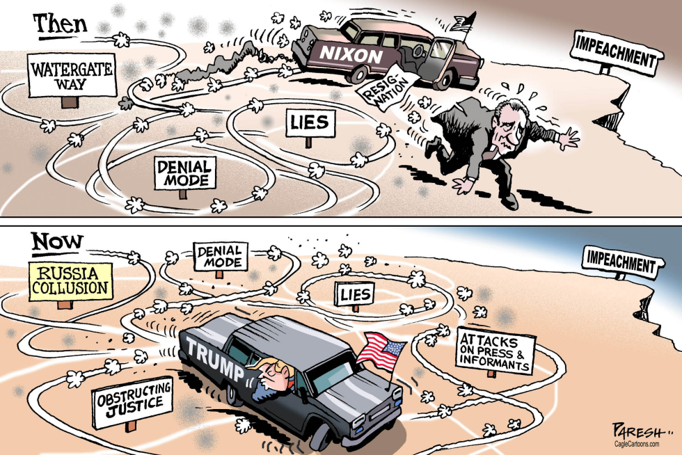  TRUMP AND NIXON by Paresh Nath