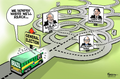 BRAZIL ELECTION WAY by Paresh Nath