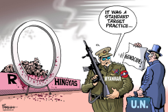 UN ON MYANMAR by Paresh Nath