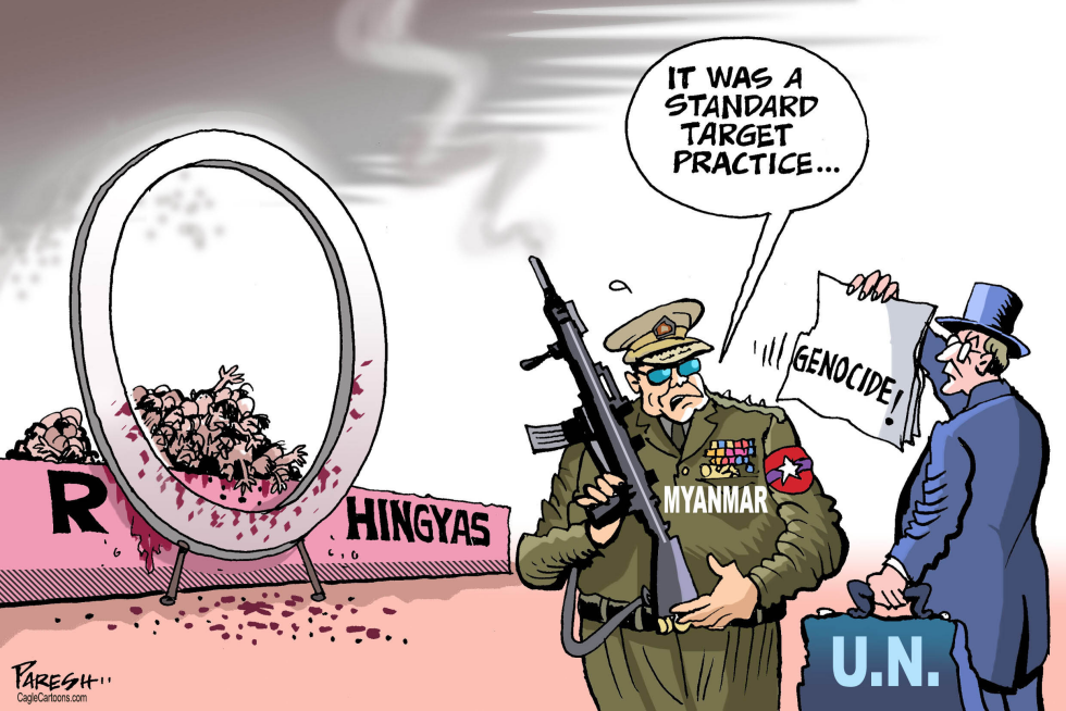  UN ON MYANMAR by Paresh Nath