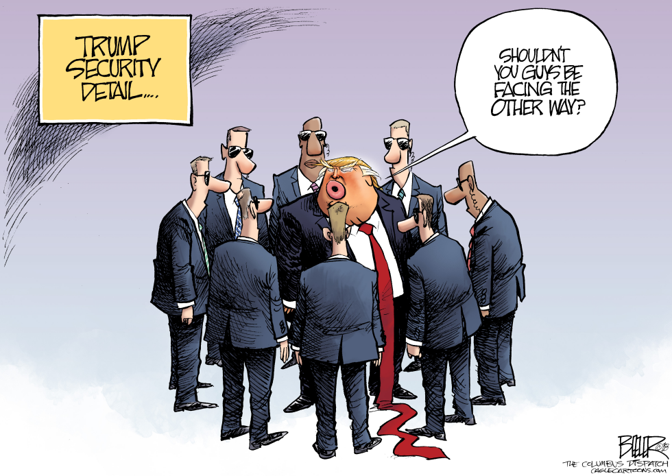  TRUMP SECURITY by Nate Beeler