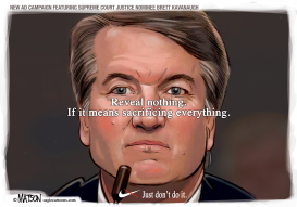 JUDGE BRETT KAVANAUGH AD CAMPAIGN by RJ Matson