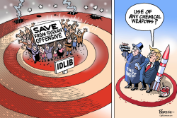 SYRIAN ATTACK ON IDLIB by Paresh Nath