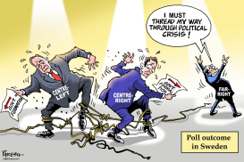 SWEDEN’S POLL OUTCOME by Paresh Nath