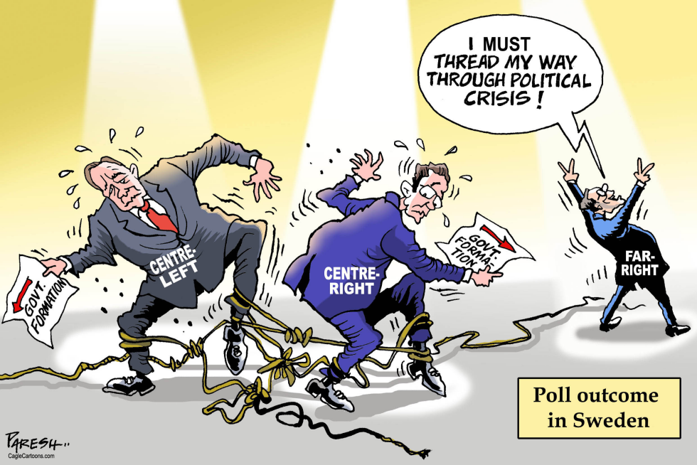  SWEDEN’S POLL OUTCOME by Paresh Nath