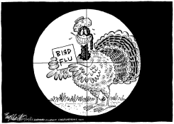 HAPPY THANKSGIVING by Bob Englehart