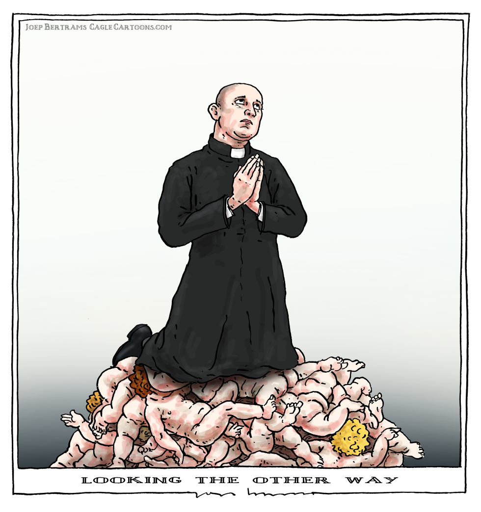  CHURCH LOOKING THE OTHER WAY by Joep Bertrams