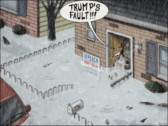 TRUMP HURRICANE  by Sean Delonas