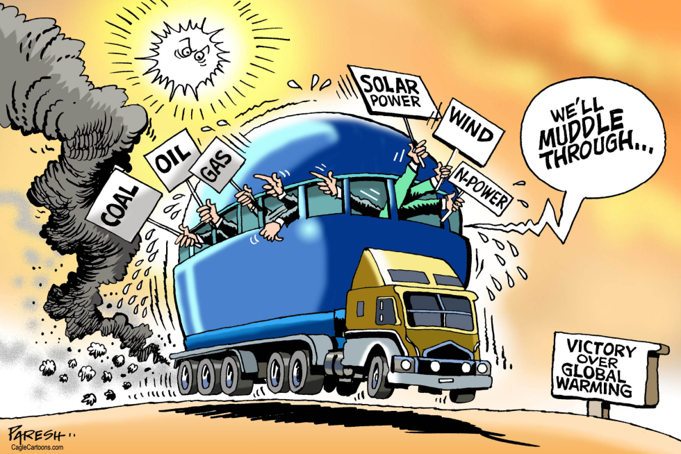  WORLD ON GLOBAL WARMING by Paresh Nath