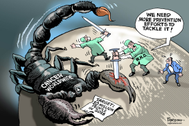 CANCER THREAT by Paresh Nath