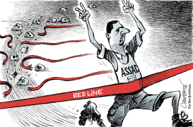 ASSAD’S WIN by Patrick Chappatte