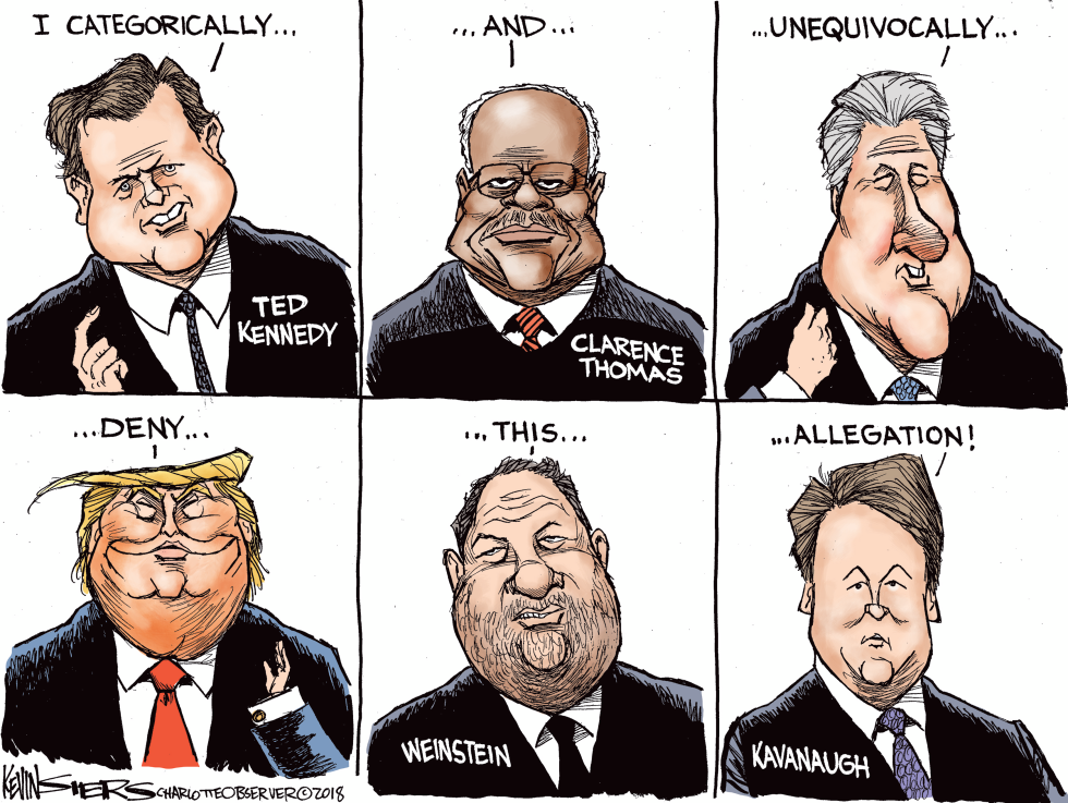  KAVANAUGH ACCUSATIONS by Kevin Siers