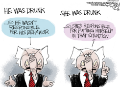 HE SAID HE SAID by Pat Bagley