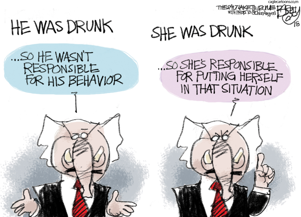  HE SAID HE SAID by Pat Bagley